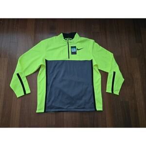 New Nike Golf Standard Fit Therma Fit Mens Quarter Zip Sz Xl